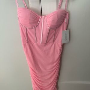 Pink Corset Dress.